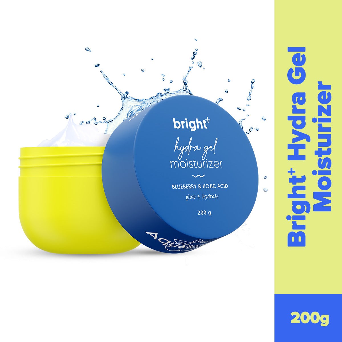 Aqualogica Bright Hydra Gel moisturizer 200g jar pack 