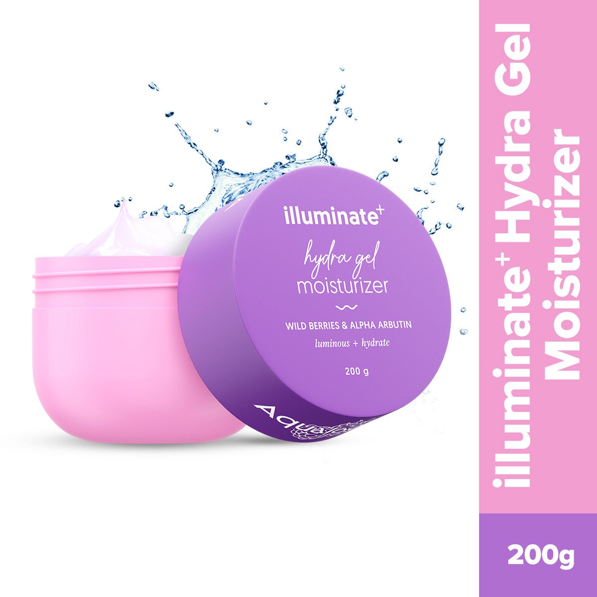Illuminate Hydra Gel jar with 200g pack 