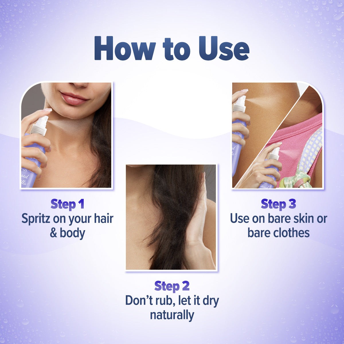 How to use body mist for better fragrance retention