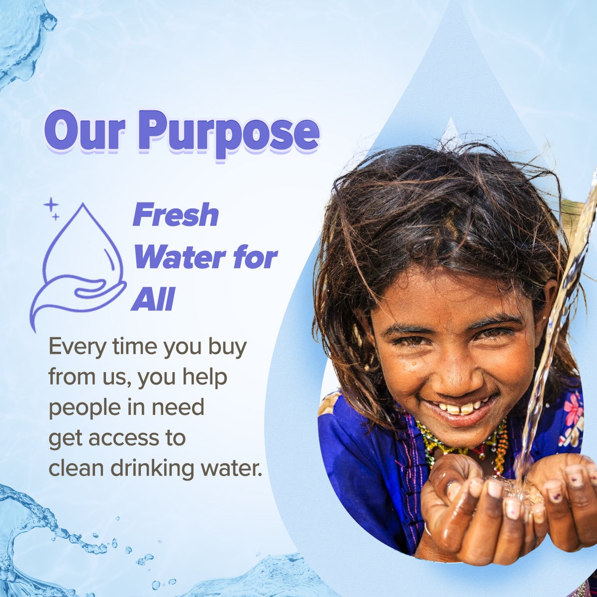 Fresh Water For All purpose is part of Aqualogica care