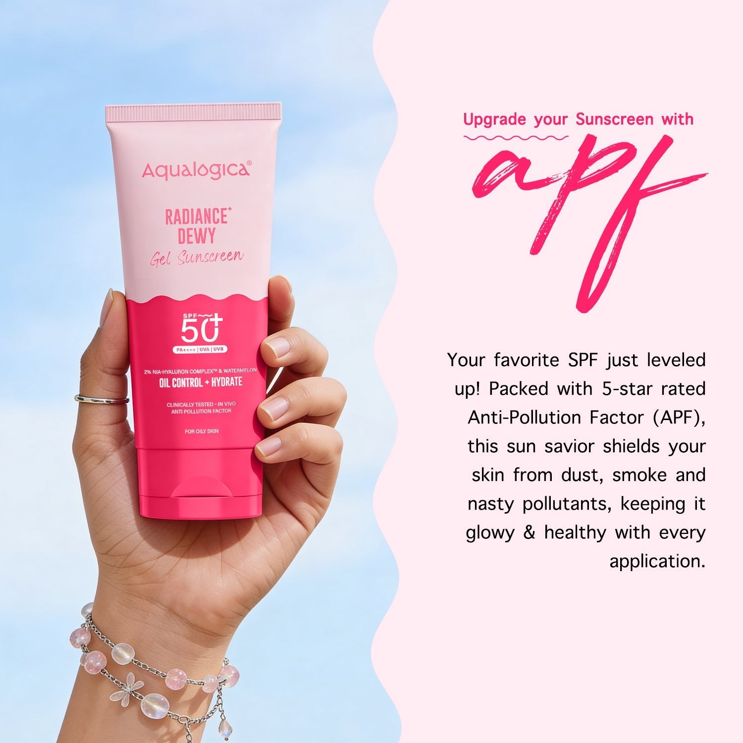 Radiance sunscreen SPF got loaded APF formula