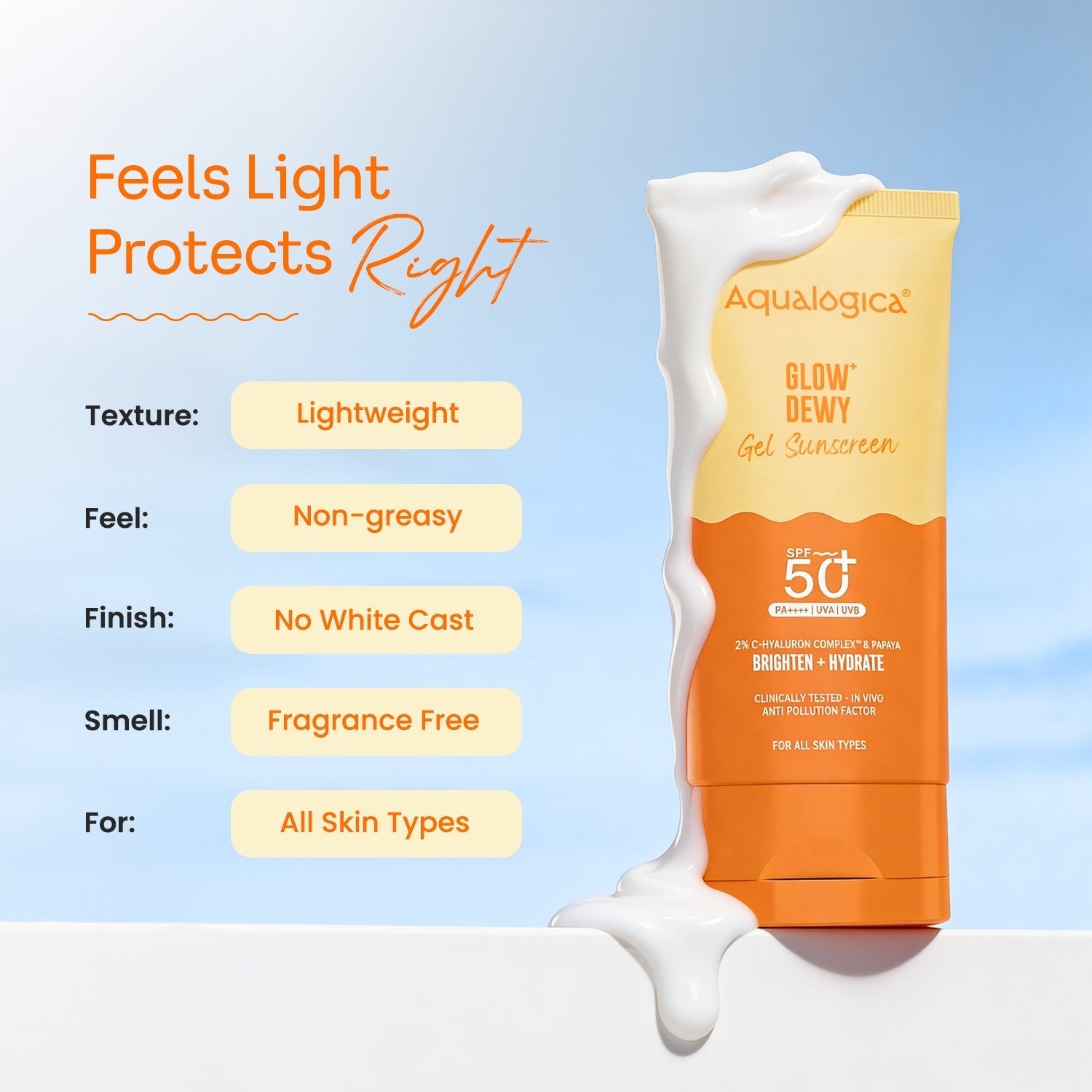 Feels light protects right lightweight texture