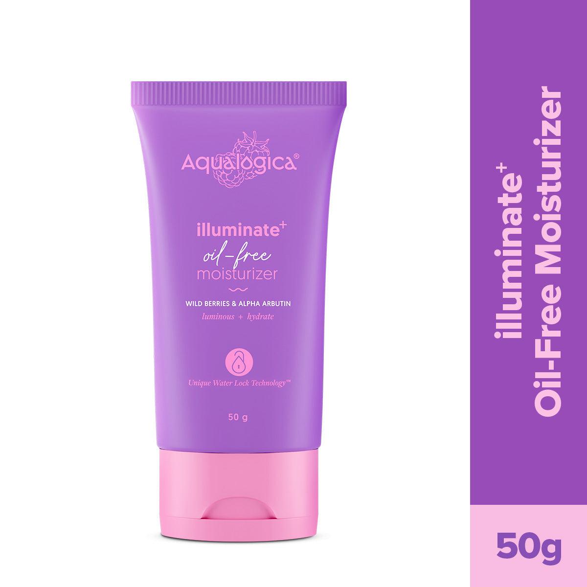 Aqualogica Illuminate oil-free moisturizer with berries