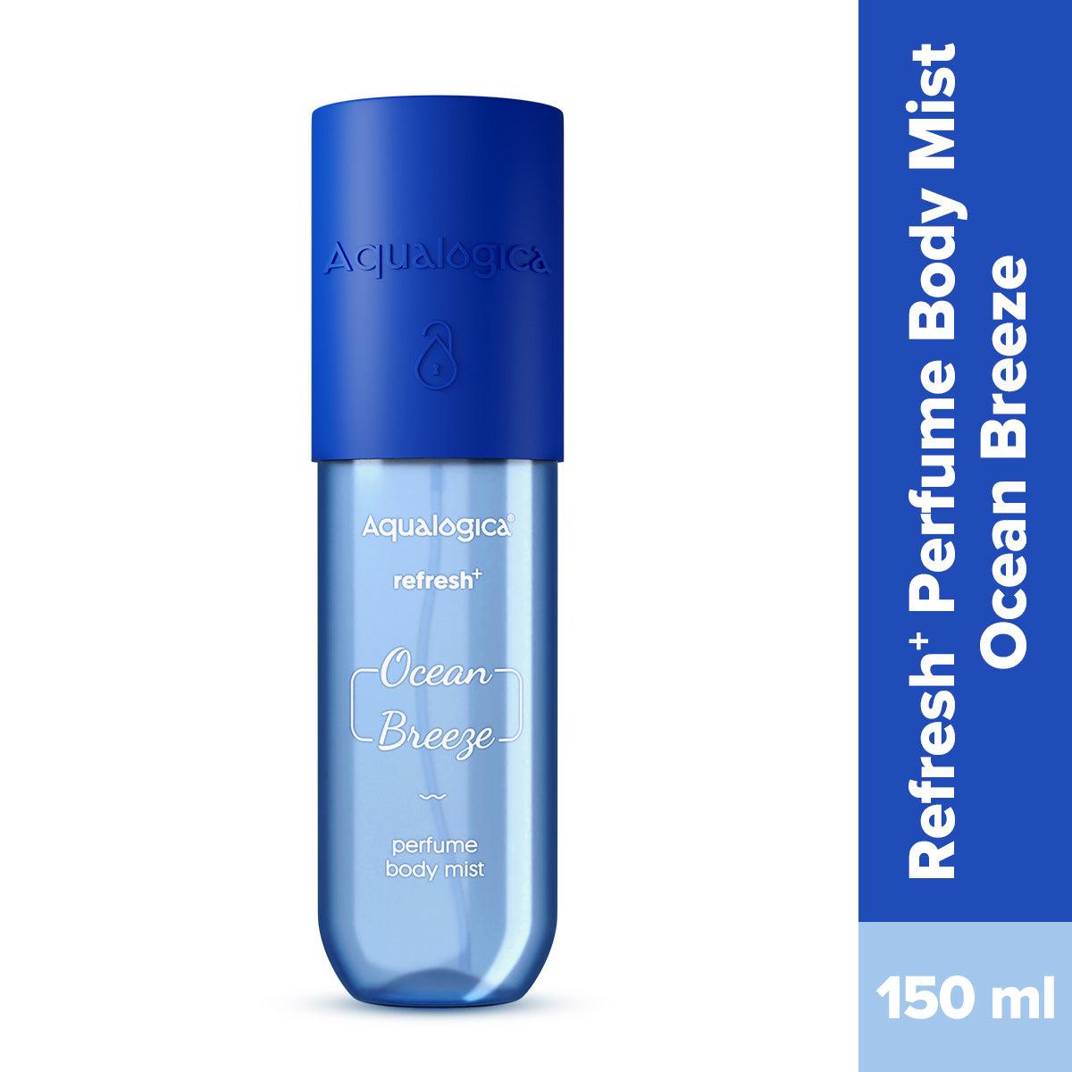 Aqualogica Ocean Breeze body mist with fresh aquatic fragrance