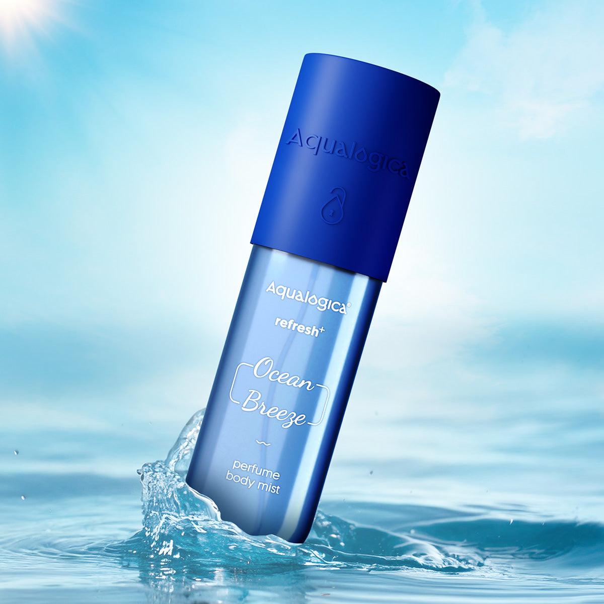 Aqualogica Ocean Breeze body mist with fresh aquatic fragrance